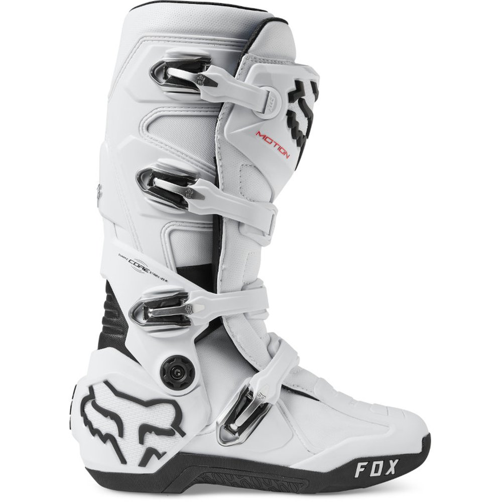 FOX MOTION BOOT Motocross Stiefel Weiss
