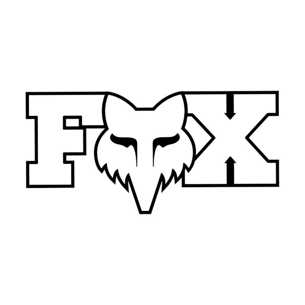FOX F HEAD X 3" Weiss