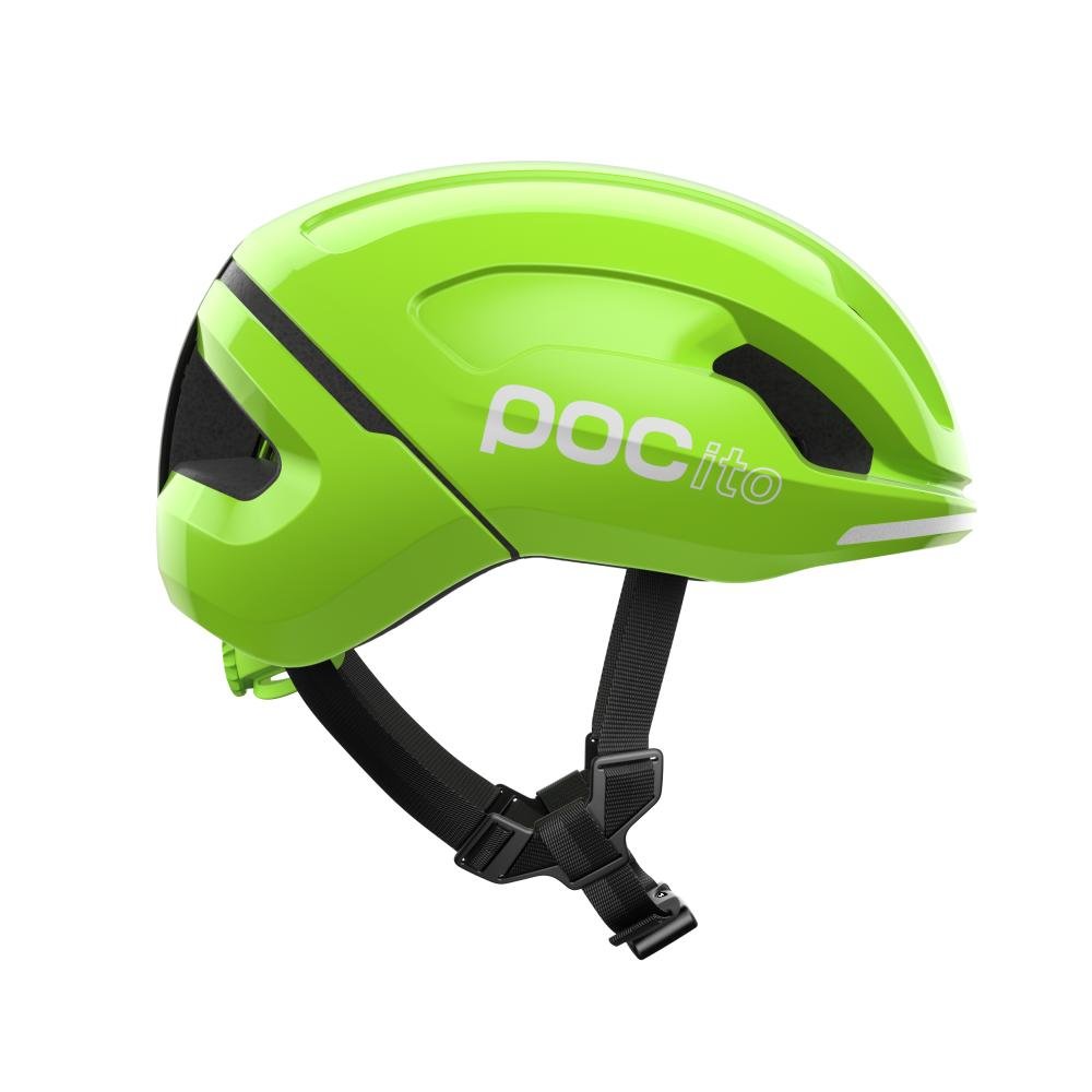 POC POCito Omne Mips Kinder MTB Helm fluorescent gelb/grün