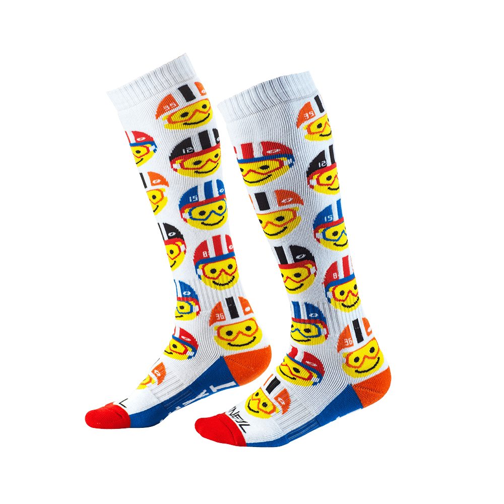 ONEAL PRO Youth Emoji Racer MX Kinder Socken multi