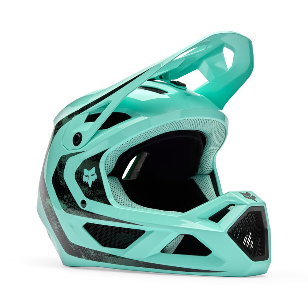 FOX RAMPAGE KAIROS, CE/CPSC Fullface MTB Helm Turquoise