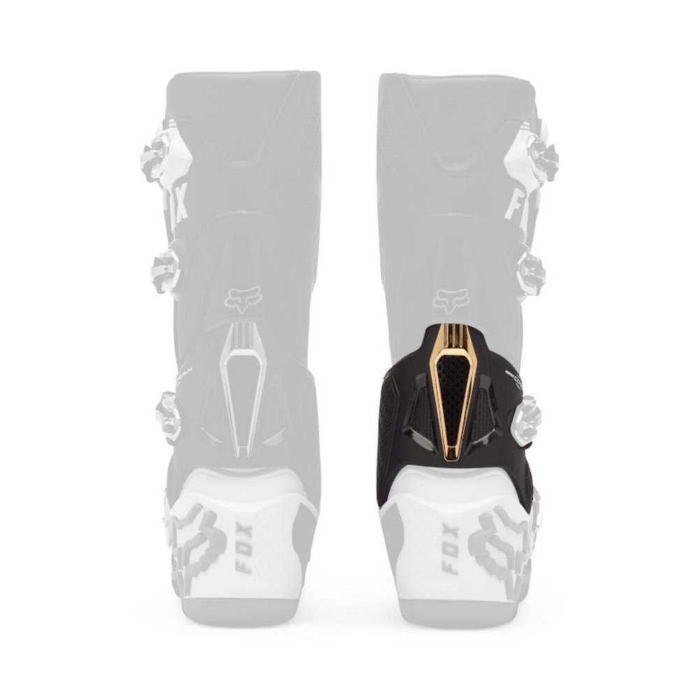 FOX INSTINCT BOOT Motocross Stiefel RIGHT CUFF (8) Weiss/Schwarz/Grau