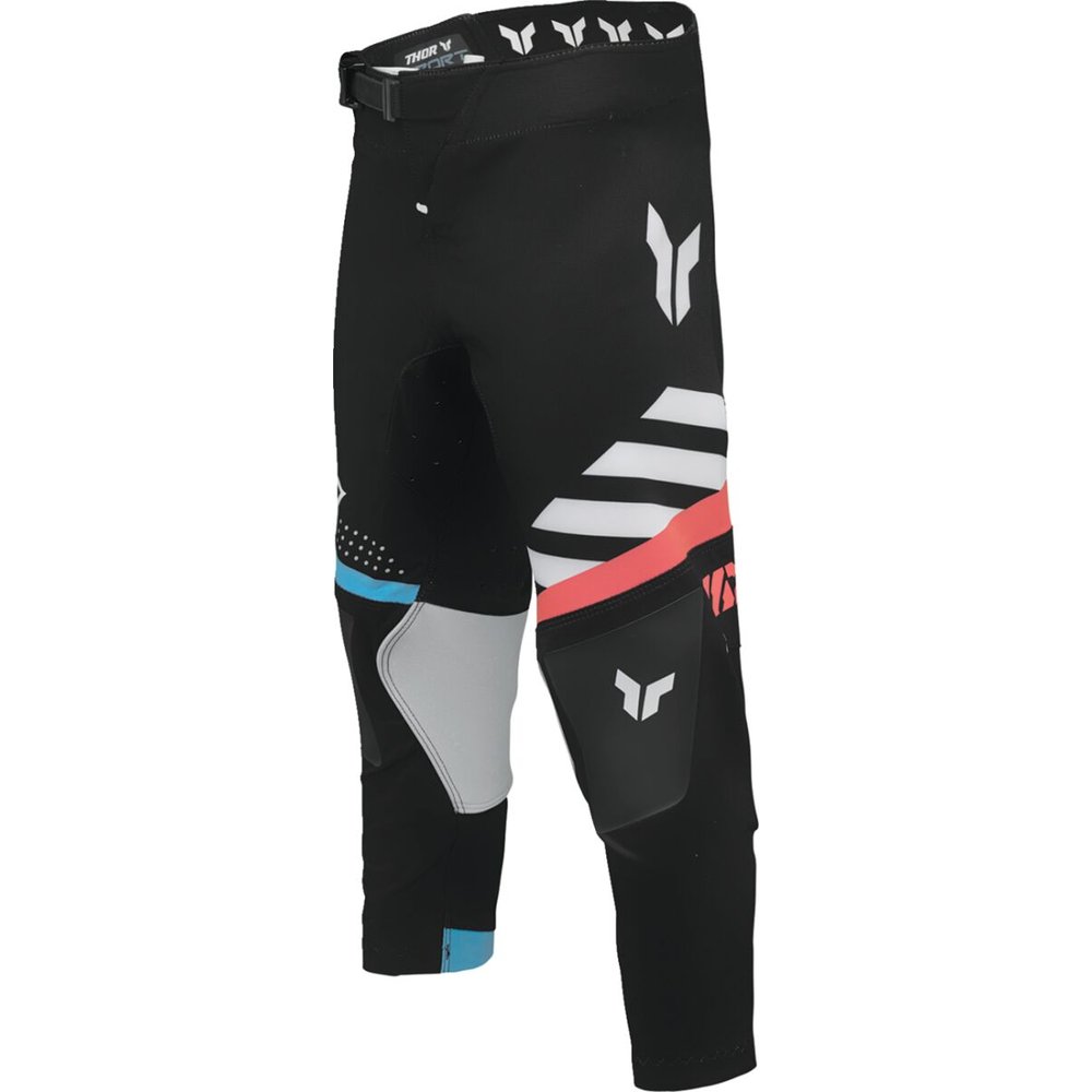 THOR Sportmode Synth Youth Kinder Motocross Hose schwarz