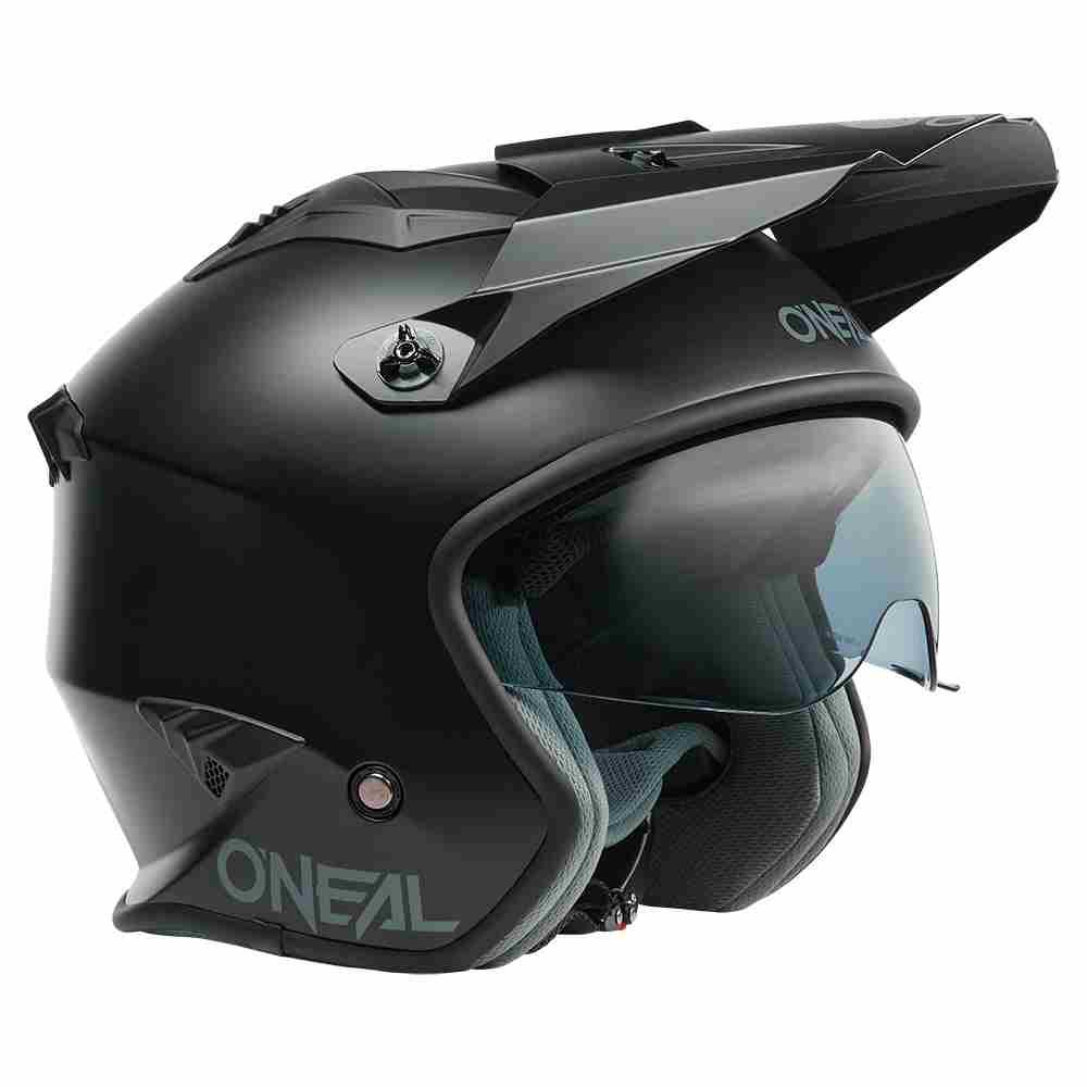 ONEAL Volt Solid Trial Motorrad Helm schwarz