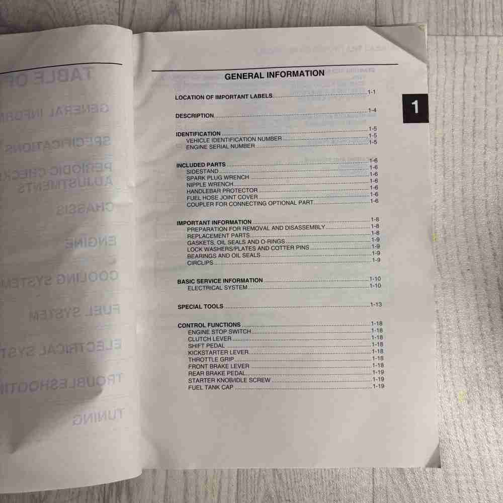 YAMAHA YZ250F YZ250FH 2017 1SM-28199-81 Motorrad-Handbuch gebraucht