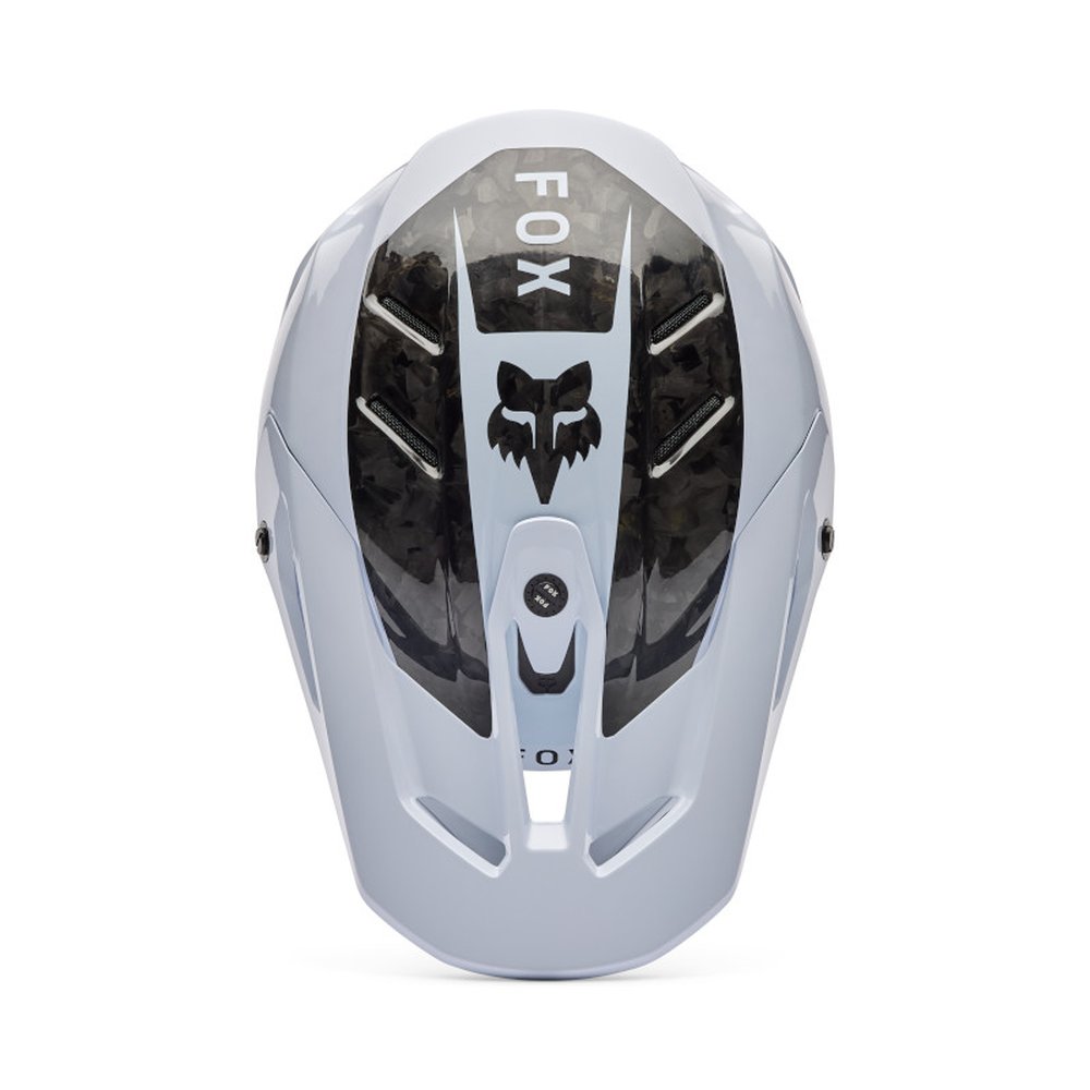 FOX V3 RS FRACTURE Motocross Helm Weiss