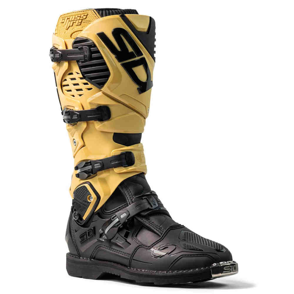 SIDI Crossfire 3 Motocross Stiefel gold schwarz SIDI Crossfire 3 Motocross Stiefel gold schwarz
