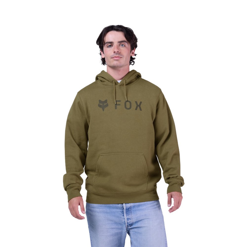 FOX ABSOLUTE FLEECE PO Hoodie Kapuzen Pullover Oliv Grün
