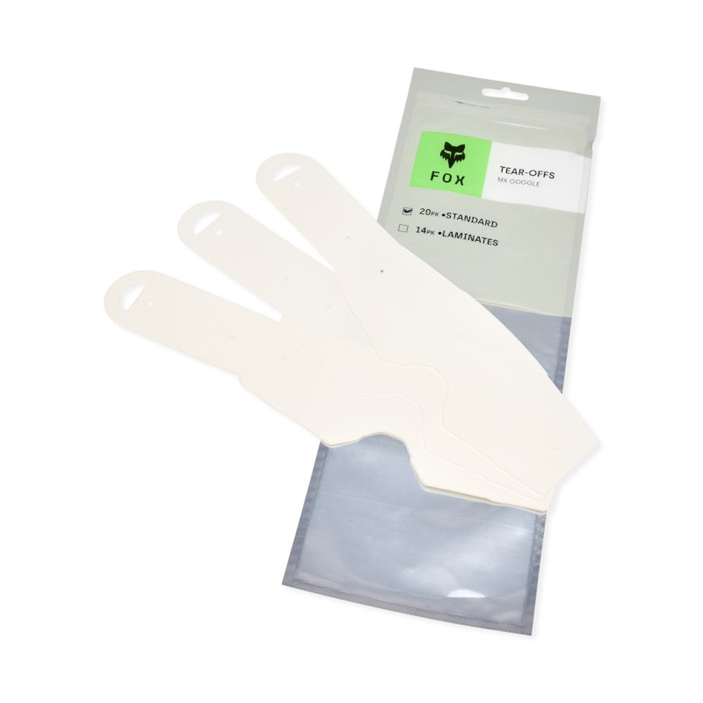 FOX MX24 YOUTH MAIN Standard T.O. 20PK Clear