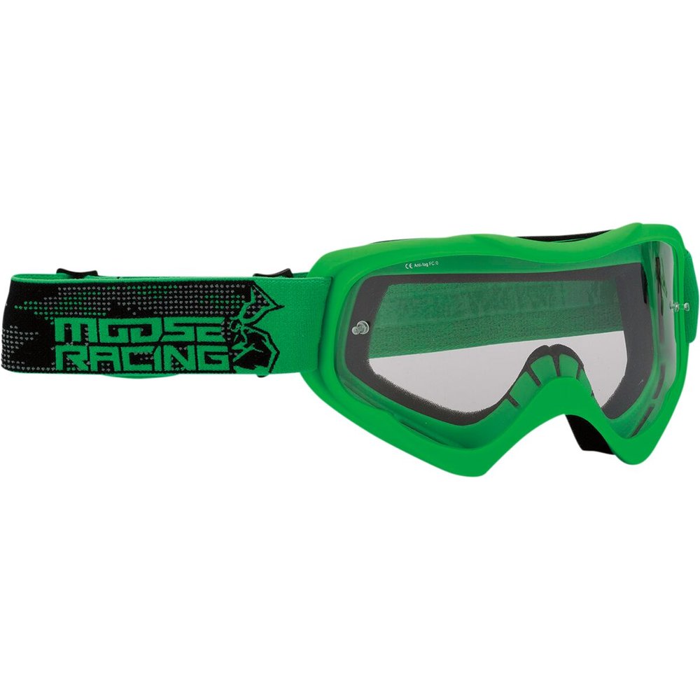 MOOSE RACING Qualifier Slash Brille grün