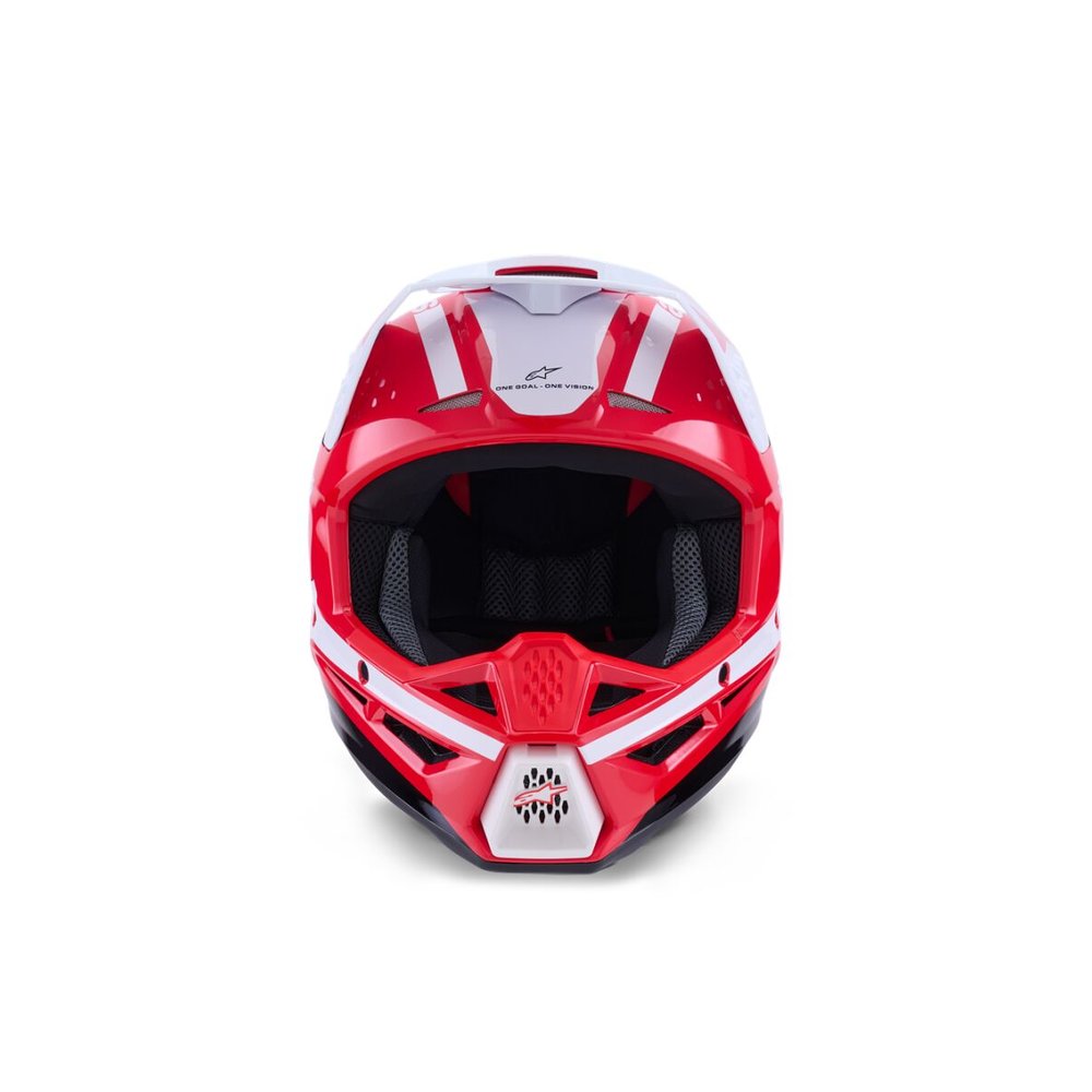 ALPINESTARS Supertech M3 Heat Motocross Helm rot/weiss/schwarz ALPINESTARS Supertech M3 Heat Motocross Helm rot/weiss/schwarz