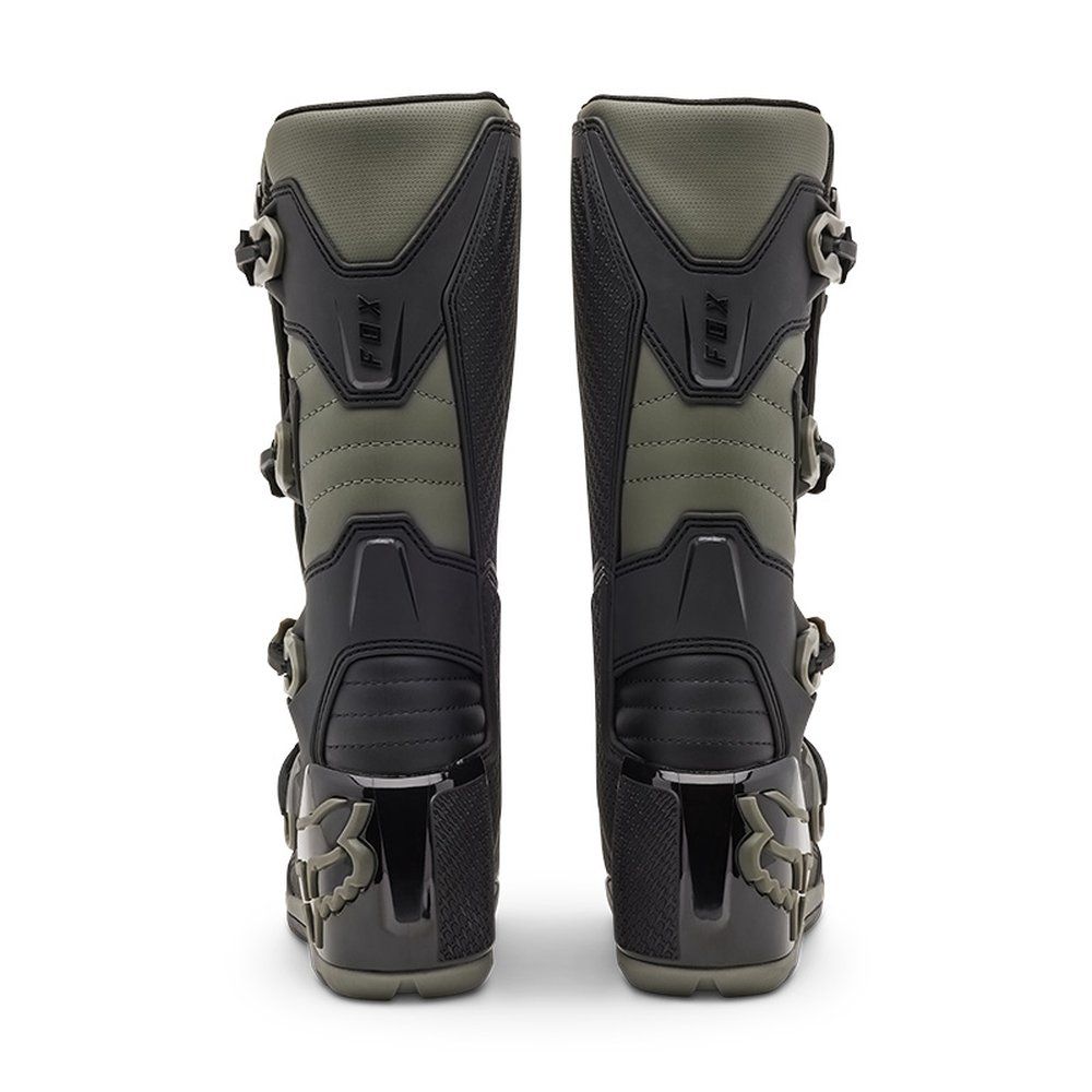 FOX COMP X BOOT Motocross Stiefel Grau/Schwarz