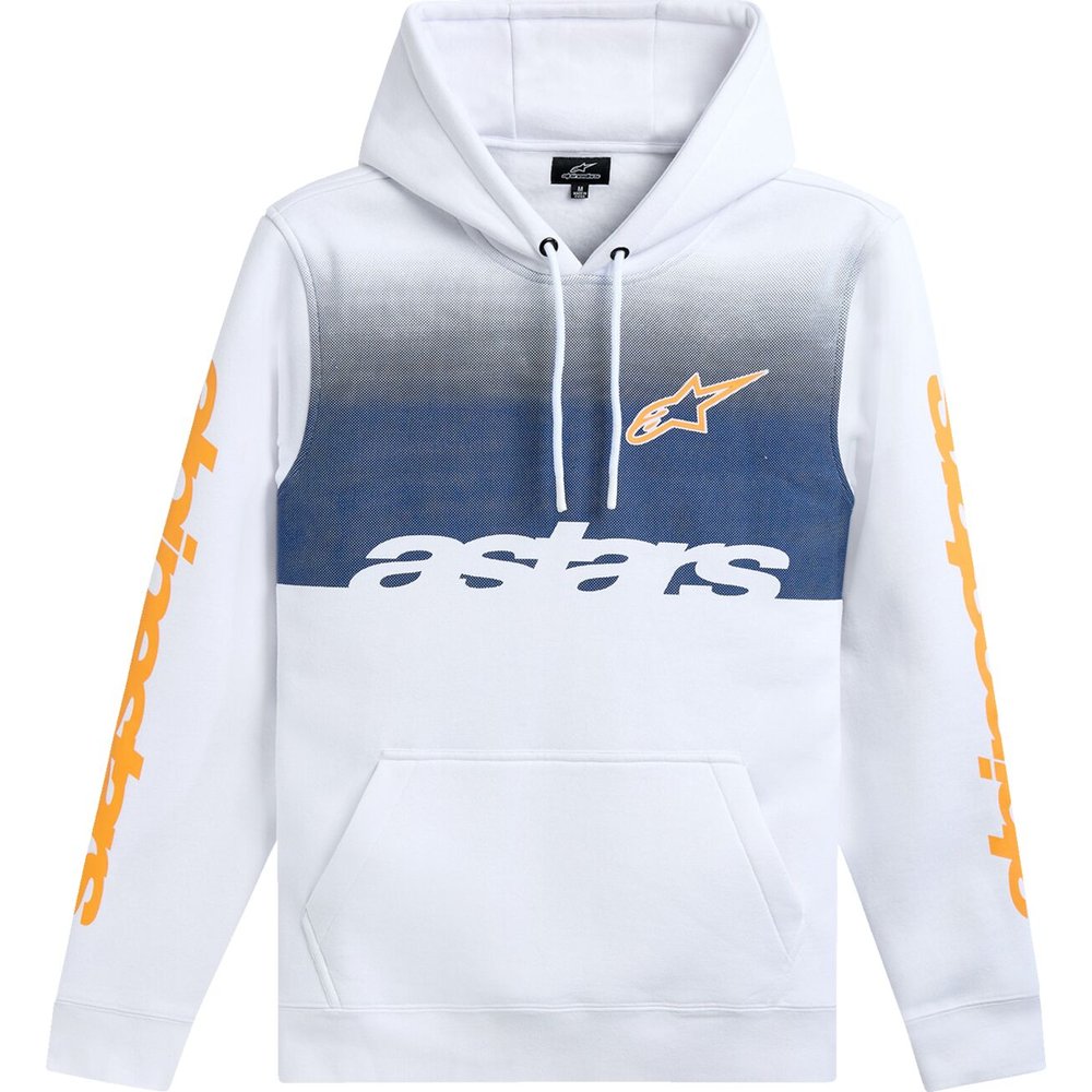 ALPINESTARS Kapuzen Pullover Hoodie Po Specter weiss