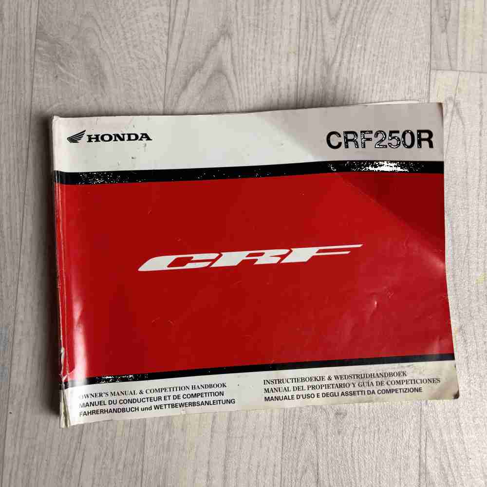 HONDA CRF 250 R 2011 3RKRN640 00X3R-KRN-6400 Motorrad Handbuch gebraucht