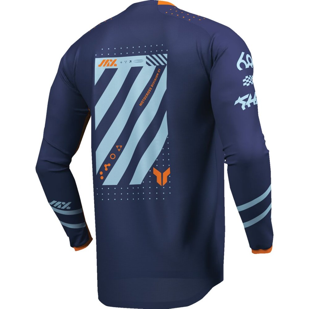 THOR Launchmode Futura Youth Kinder Jersey navy blau/orange