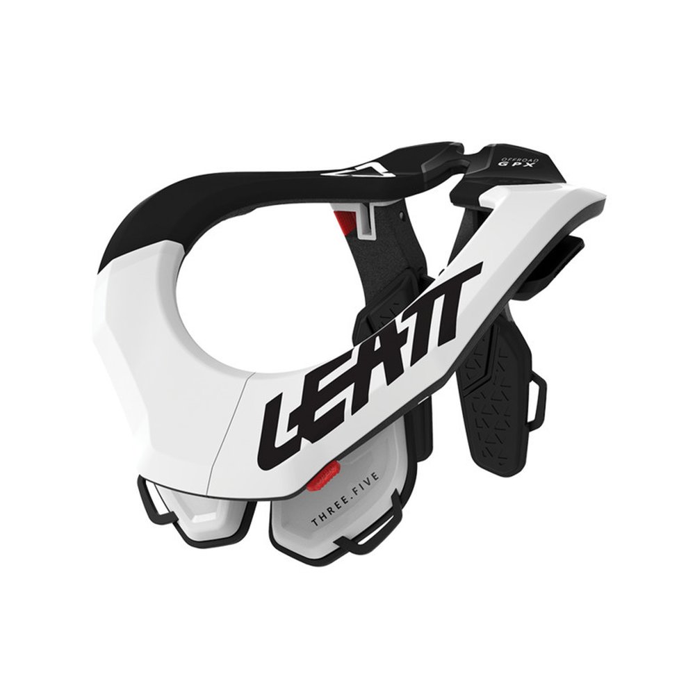 LEATT GPX 3.5  Motocross Neck Brace weiss-schwarz