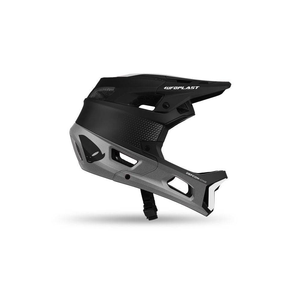 UFO Defcon-One MTB Helm schwarz grau UFO Defcon-One MTB Helm schwarz grau