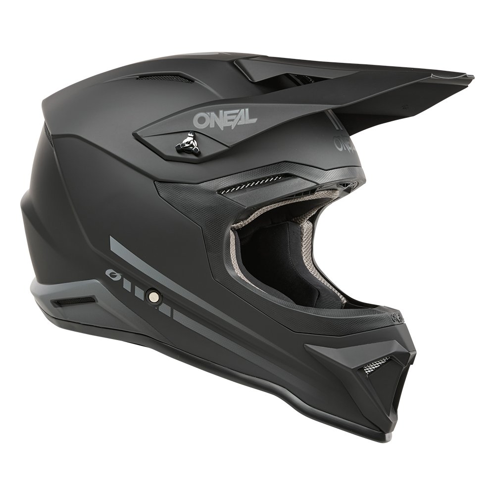 ONEAL 1SRS Motocross Helm Solid schwarz