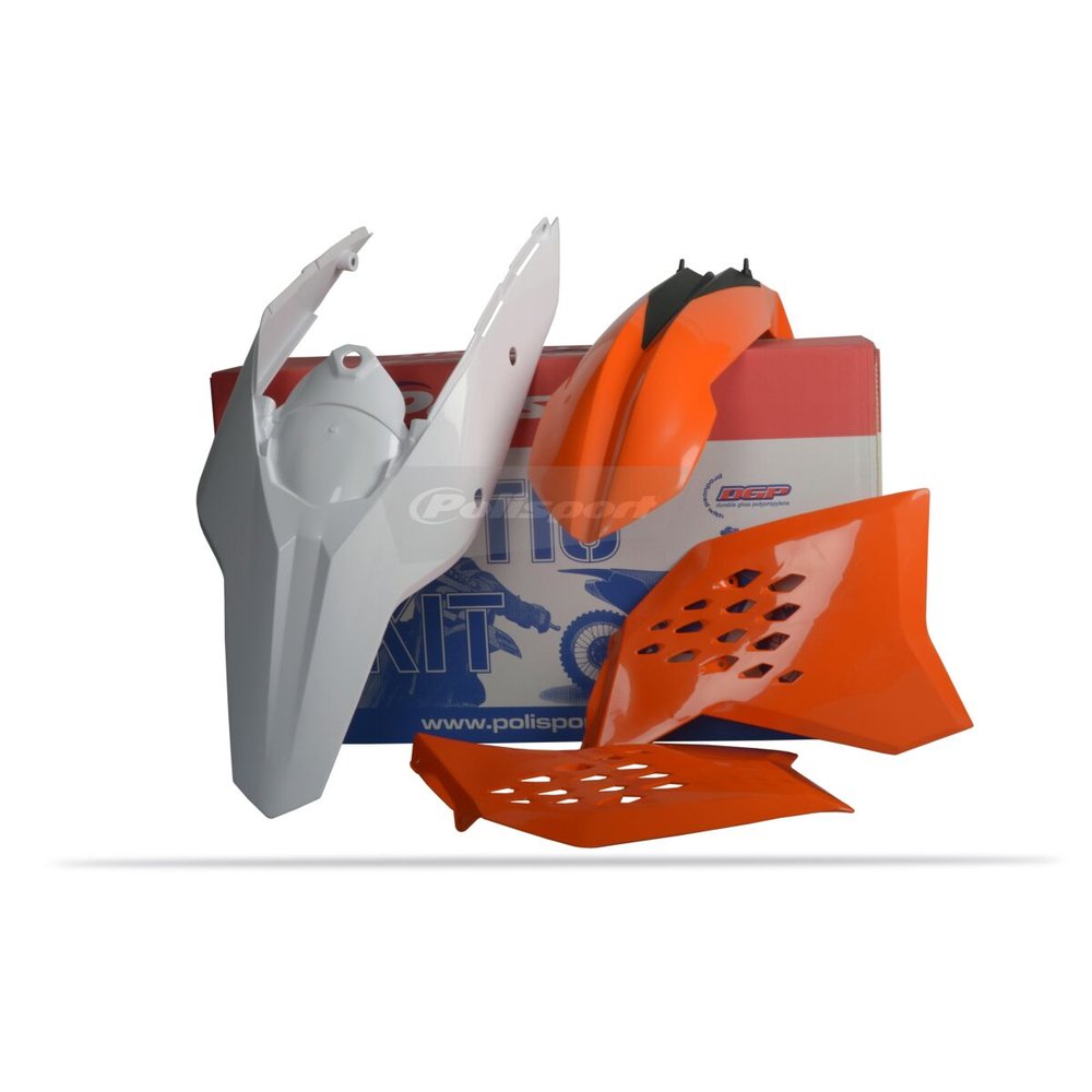 POLISPORT Komplettes Karosserie-Verkleidungs-Kit passend für KTM EXC EXC-F 08-11 OEM