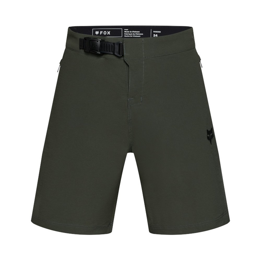 FOX YOUTH RANGER SHORT W/LINER mit Bib kurze MTB Hose für Kinder Ivy