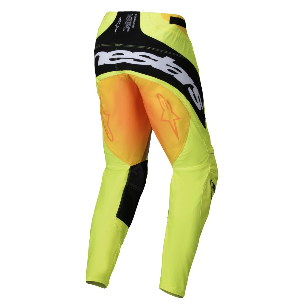 ALPINESTARS Techstar Melt Motocross Hose gelb schwarz ALPINESTARS Techstar Melt Motocross Hose gelb schwarz