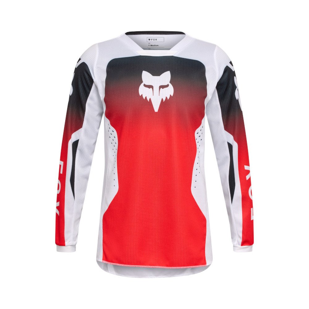 FOX YOUTH 180 SHIELD JERSEY für Kinder Neon Rot