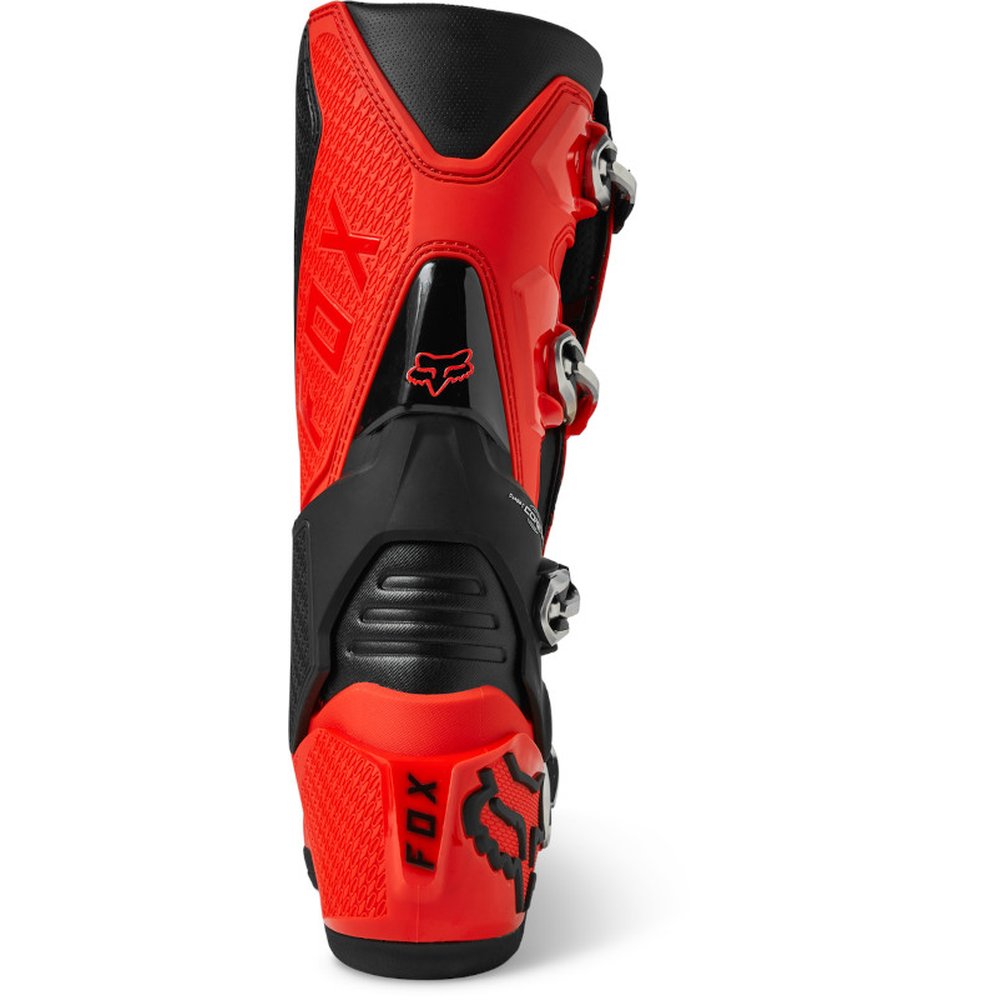 FOX MOTION BOOT Motocross Stiefel Neon Rot