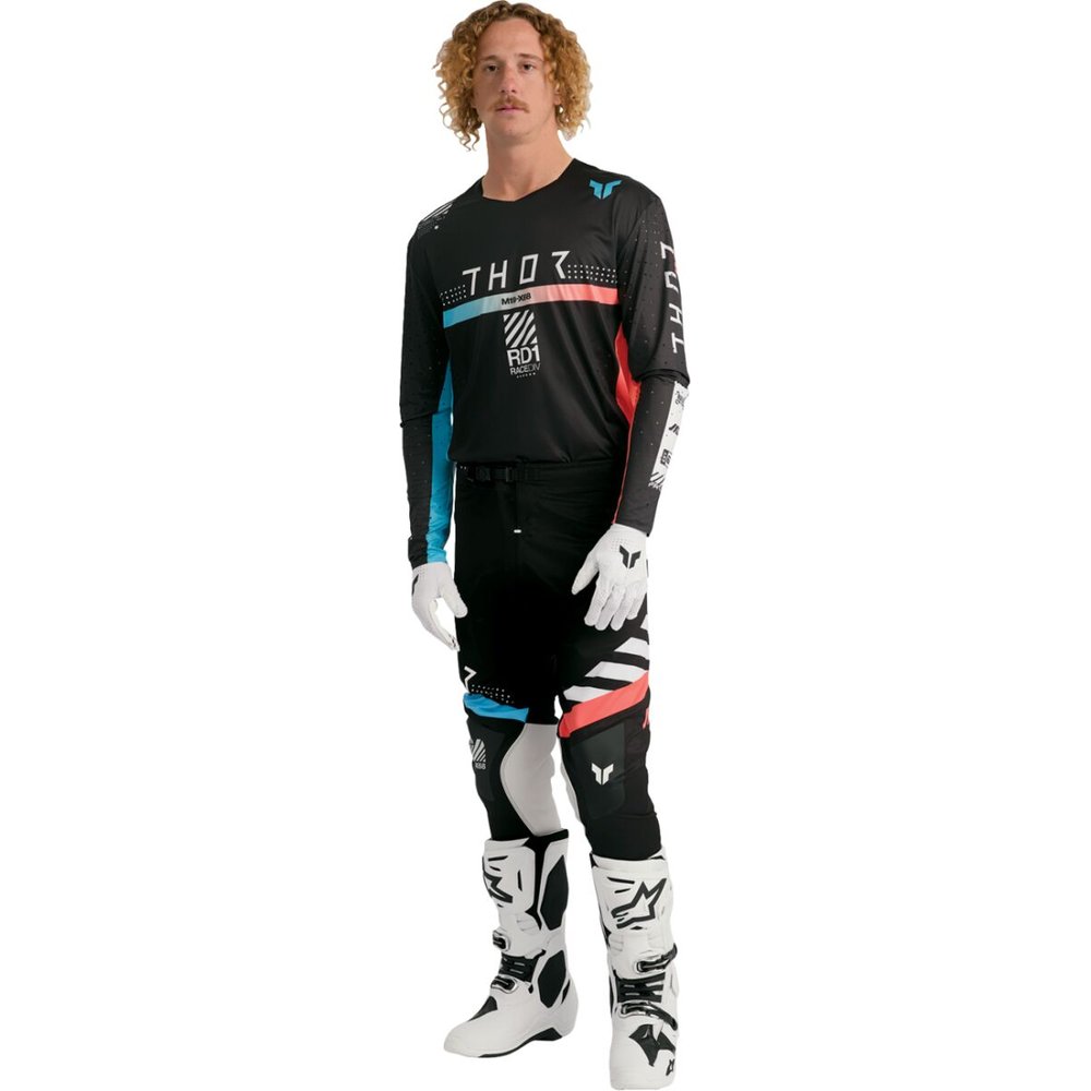 THOR Sportmode Synth Motocross Hose schwarz