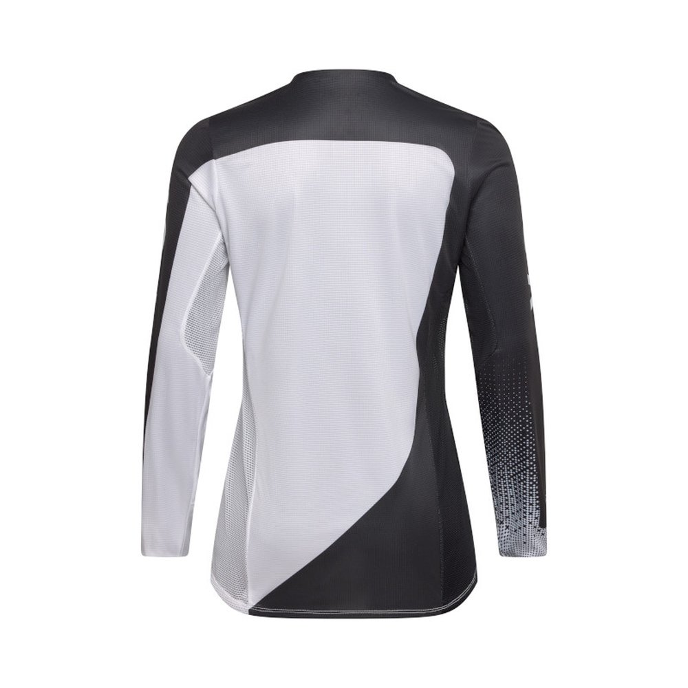 FOX WOMEN FLEXAIR FRACTURE JERSEY für Frauen Weiss/Schwarz