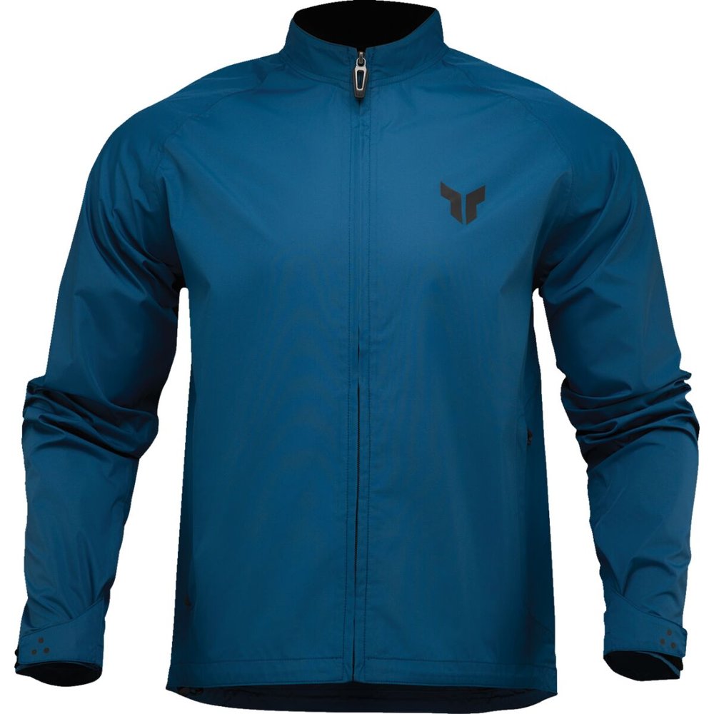 THOR Pack Winbreaker Jacke verstaubar Storm blau