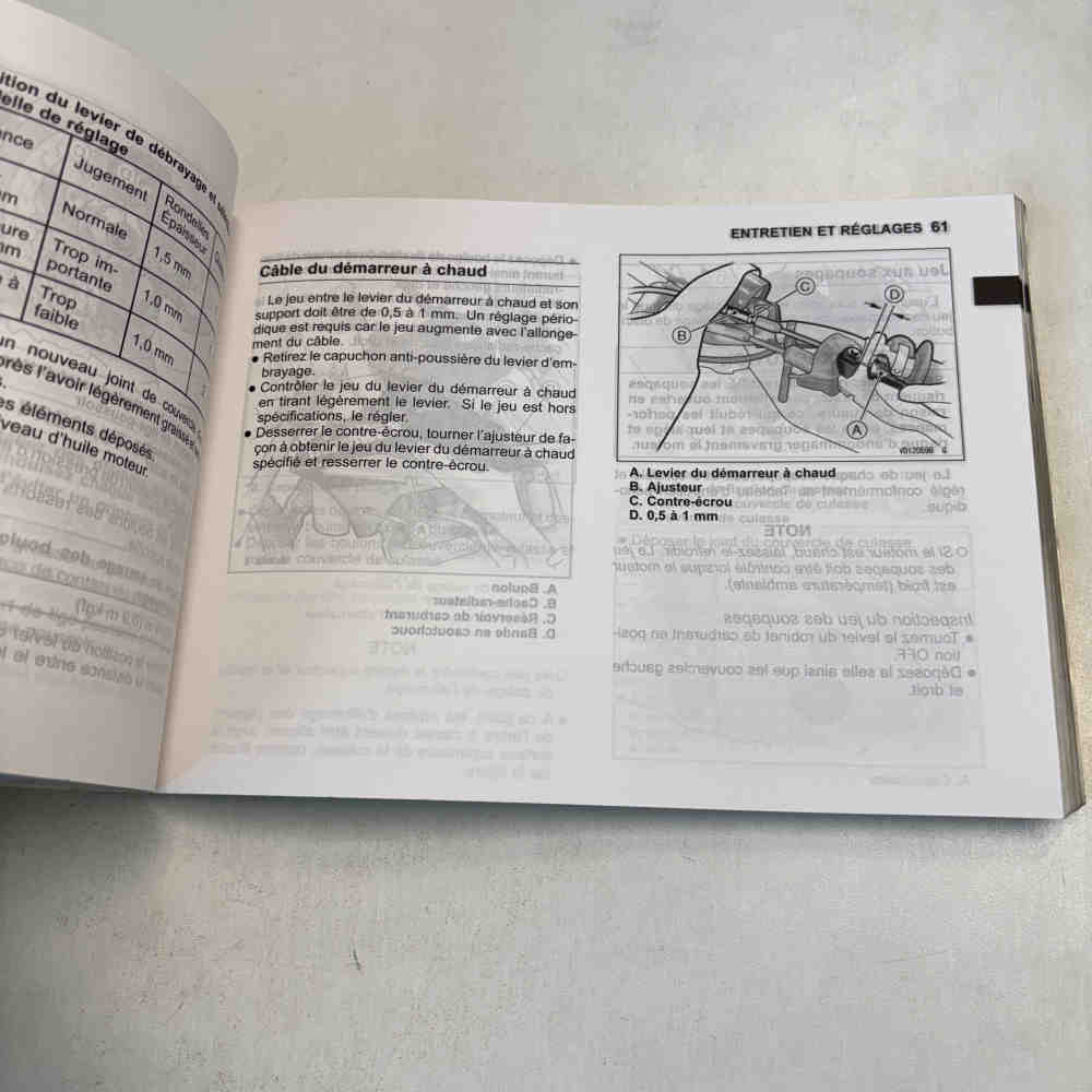 KAWASAKI KX 250 F 2007 99976-1311 Motorrad-Handbuch gebraucht