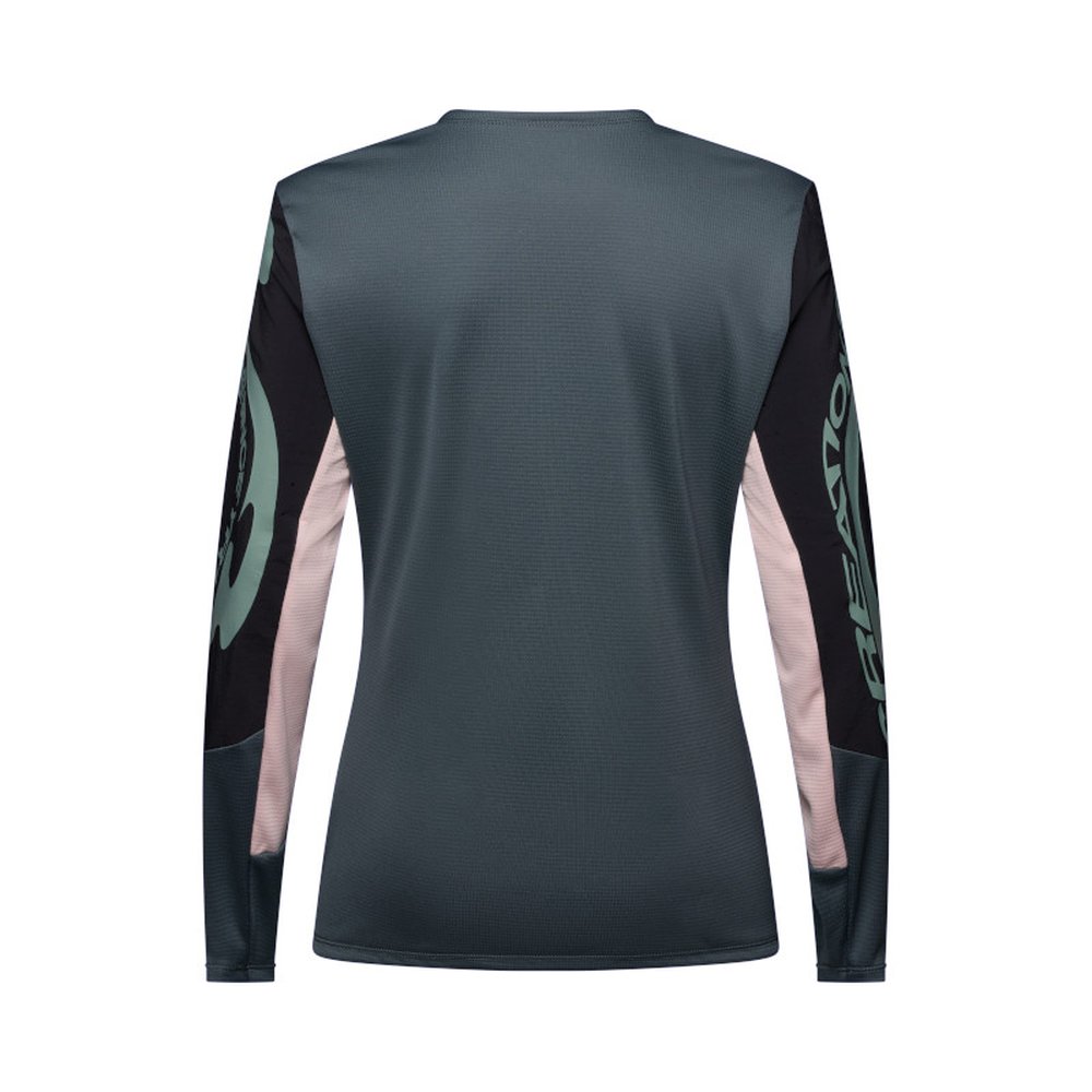 FOX W DEFEND LS JERSEY CREATION langärmlig für Frauen Deep Cobalt