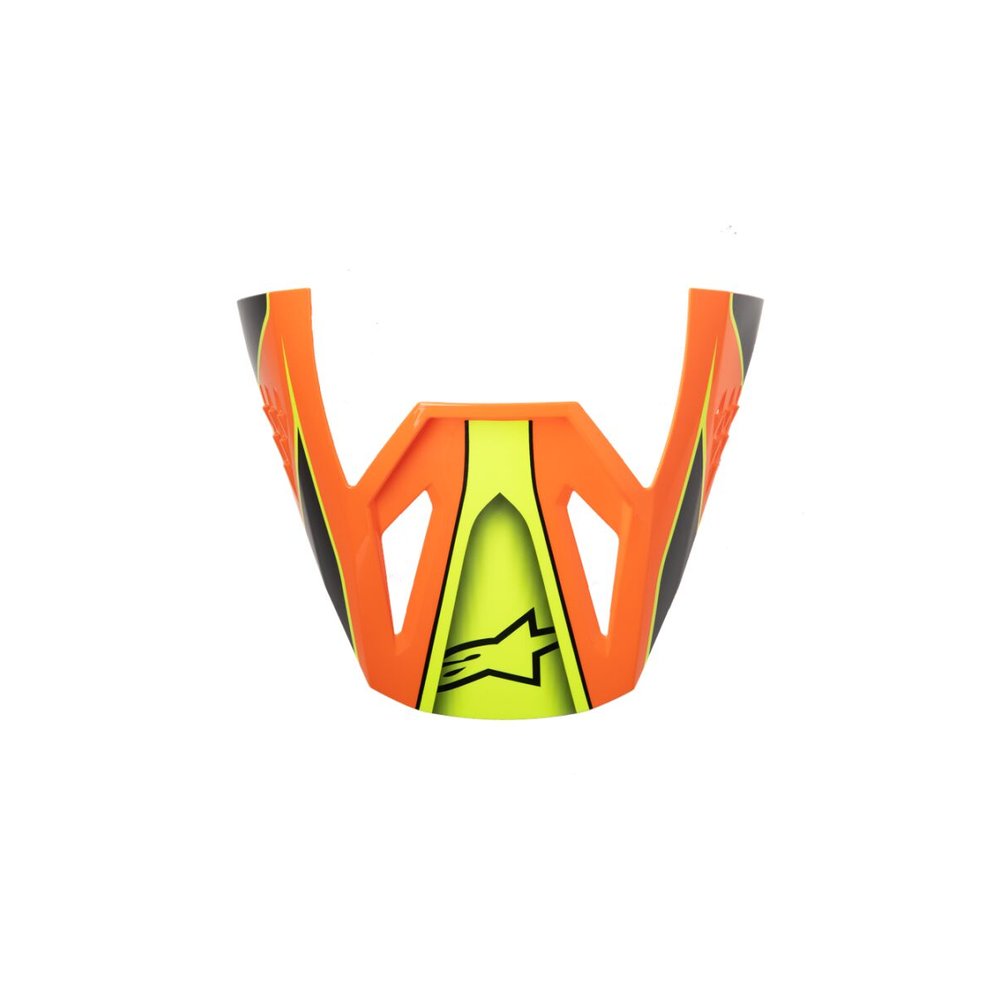 ALPINESTARS Ersatz Helmschirm für SM3 Fray schwarz/orange/gelb