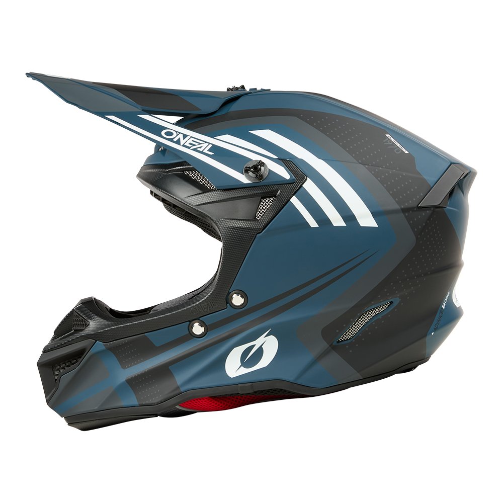 ONEAL 5SRS Polyacrylite Helm Spike blau weiss