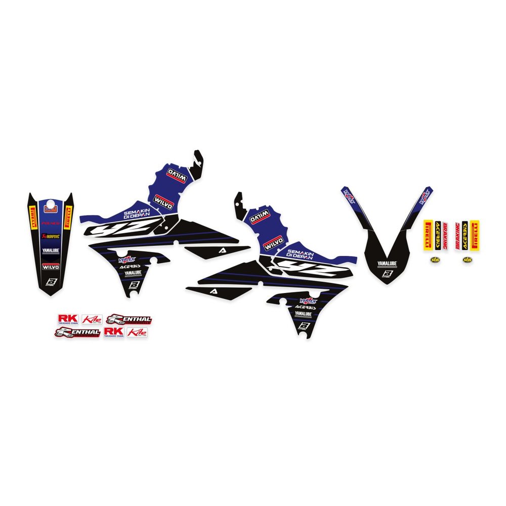 BLACKBIRD RACING Dekorsatz mit Sitzbankbezug Yamaha 20