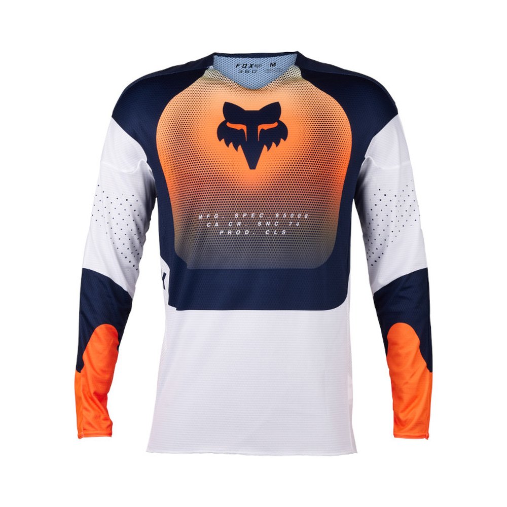 FOX 360 REVISE JERSEY Navy Blau/Orange