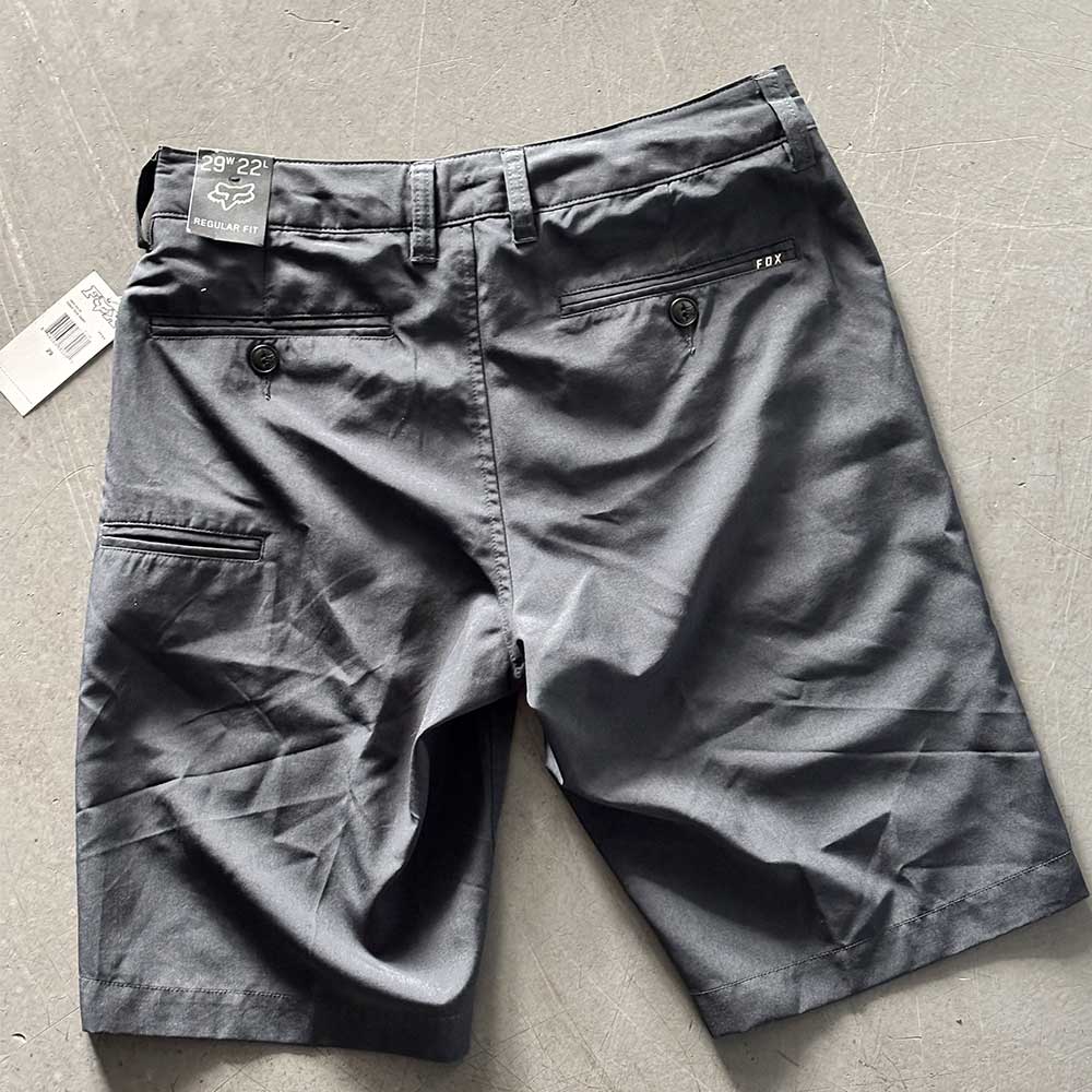 FOX Essex Tech Short schwarz meliert