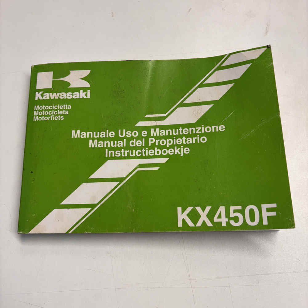 KAWASAKI KX 450 F 2011 99976-1602 KX450EBF Motorrad-Handbuch gebraucht