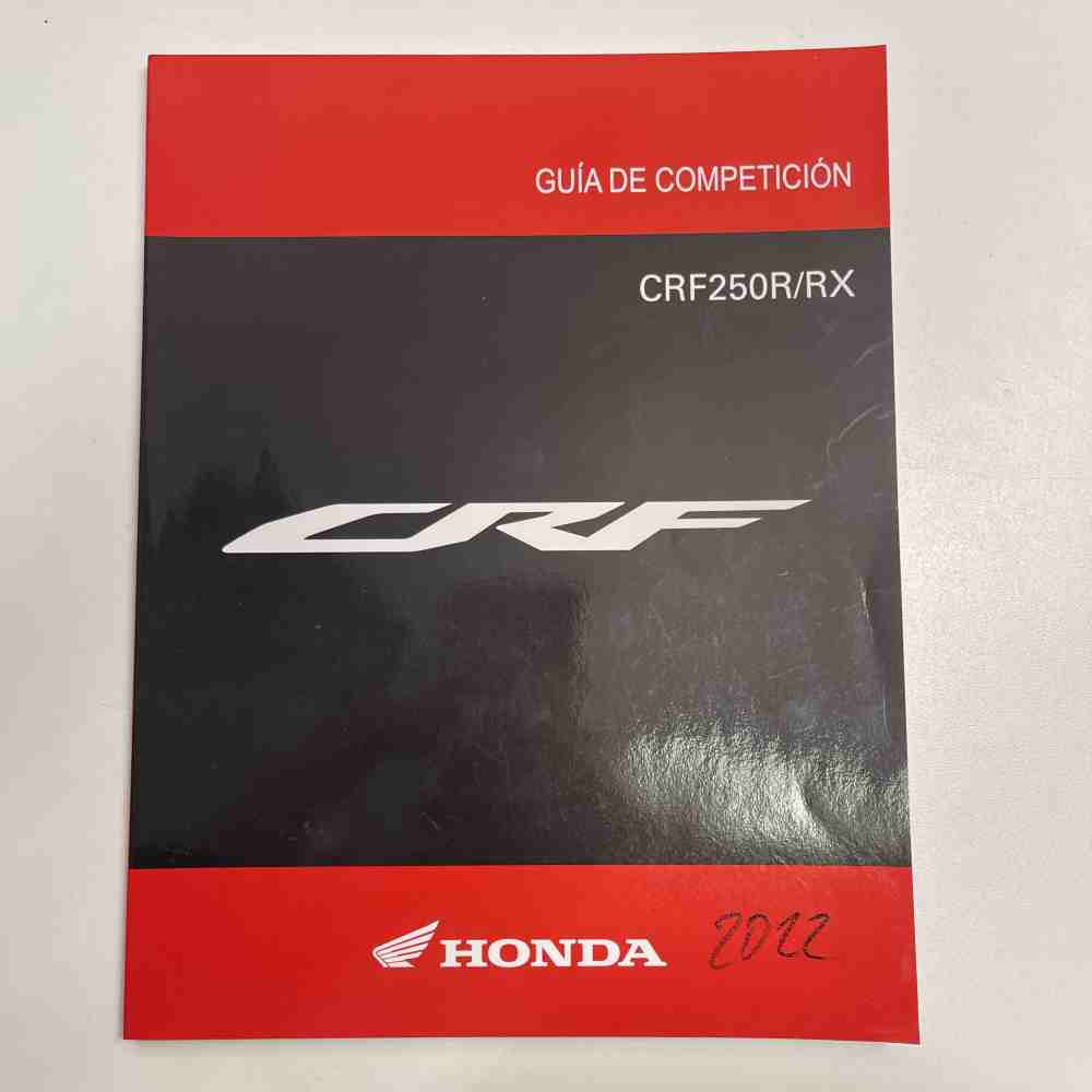 HONDA CRF 250R/RX 2022 65K95X10 00X65-K95-X100 Motorrad-Handbuch gebraucht