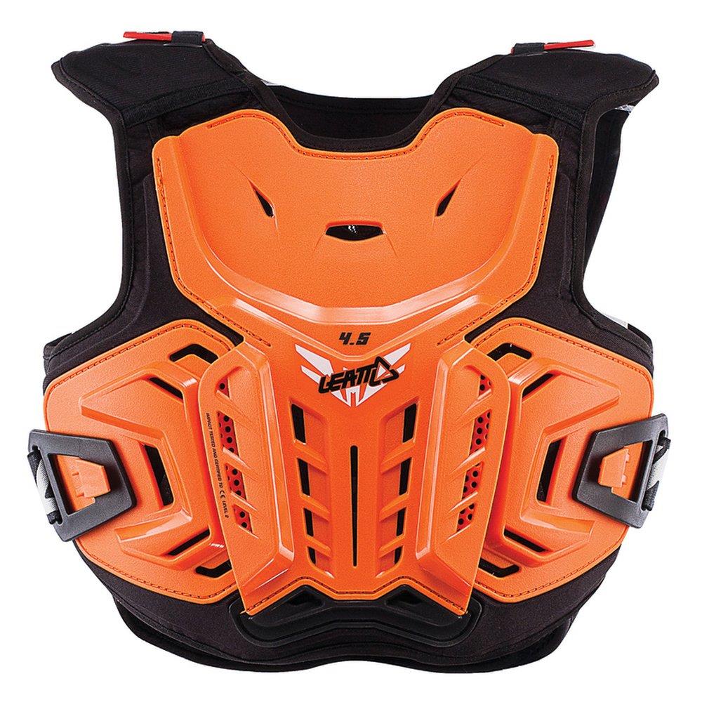 LEATT 4.5 Motocross Brustpanzer Kinder orange-weiss