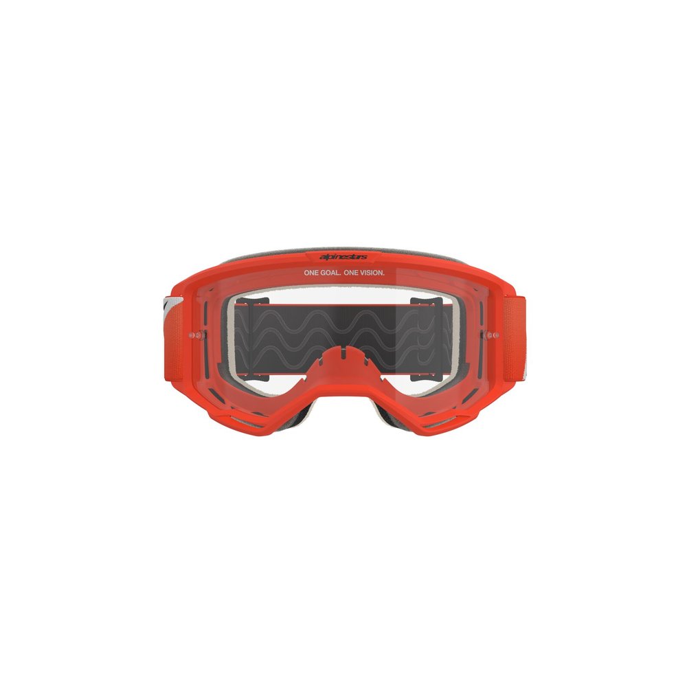 ALPINESTARS Vision 5 Corp Brille orange klar ALPINESTARS Vision 5 Corp Brille orange klar
