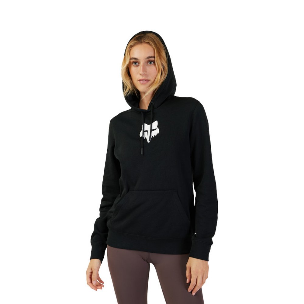 FOX W FOX HEAD FLEECE PO Hoodie für Frauen Schwarz