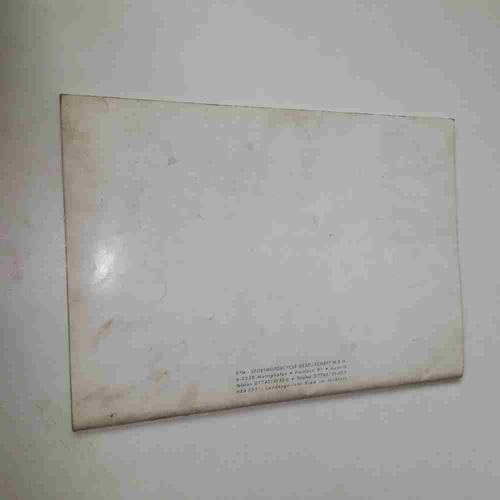 KTM LC4 350/400/620 MX Enduro 1994 Motorrad-Handbuch gebraucht