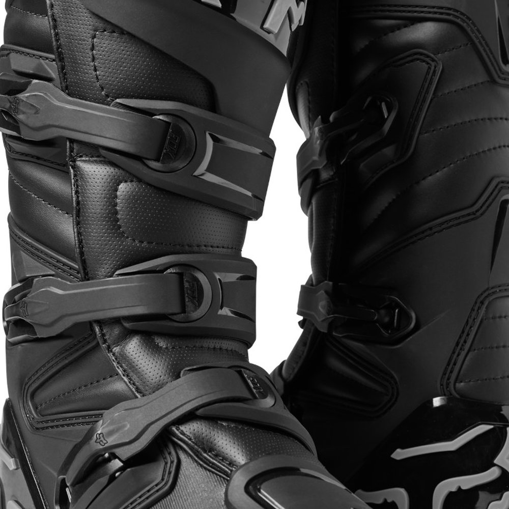 FOX COMP X BOOT Motocross Stiefel Schwarz