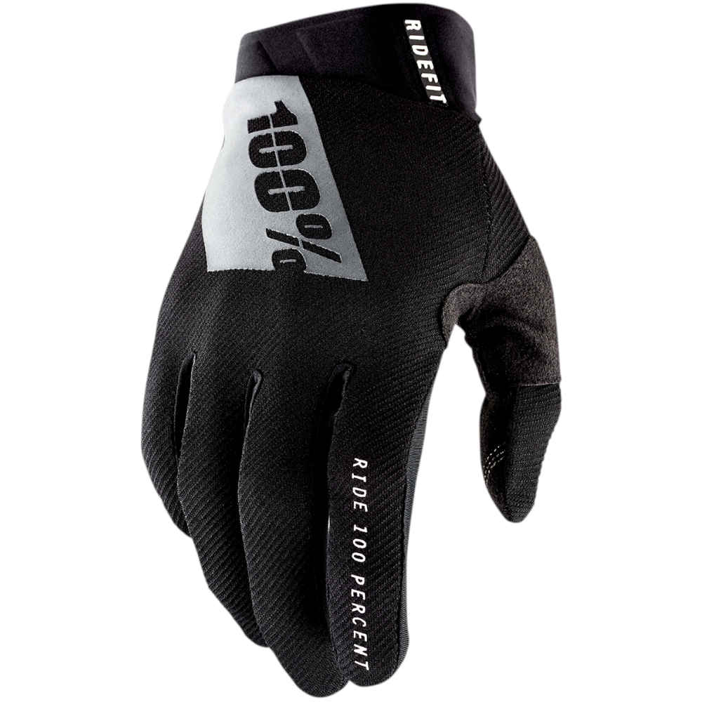 100% Ridefit Handschuhe schwarz