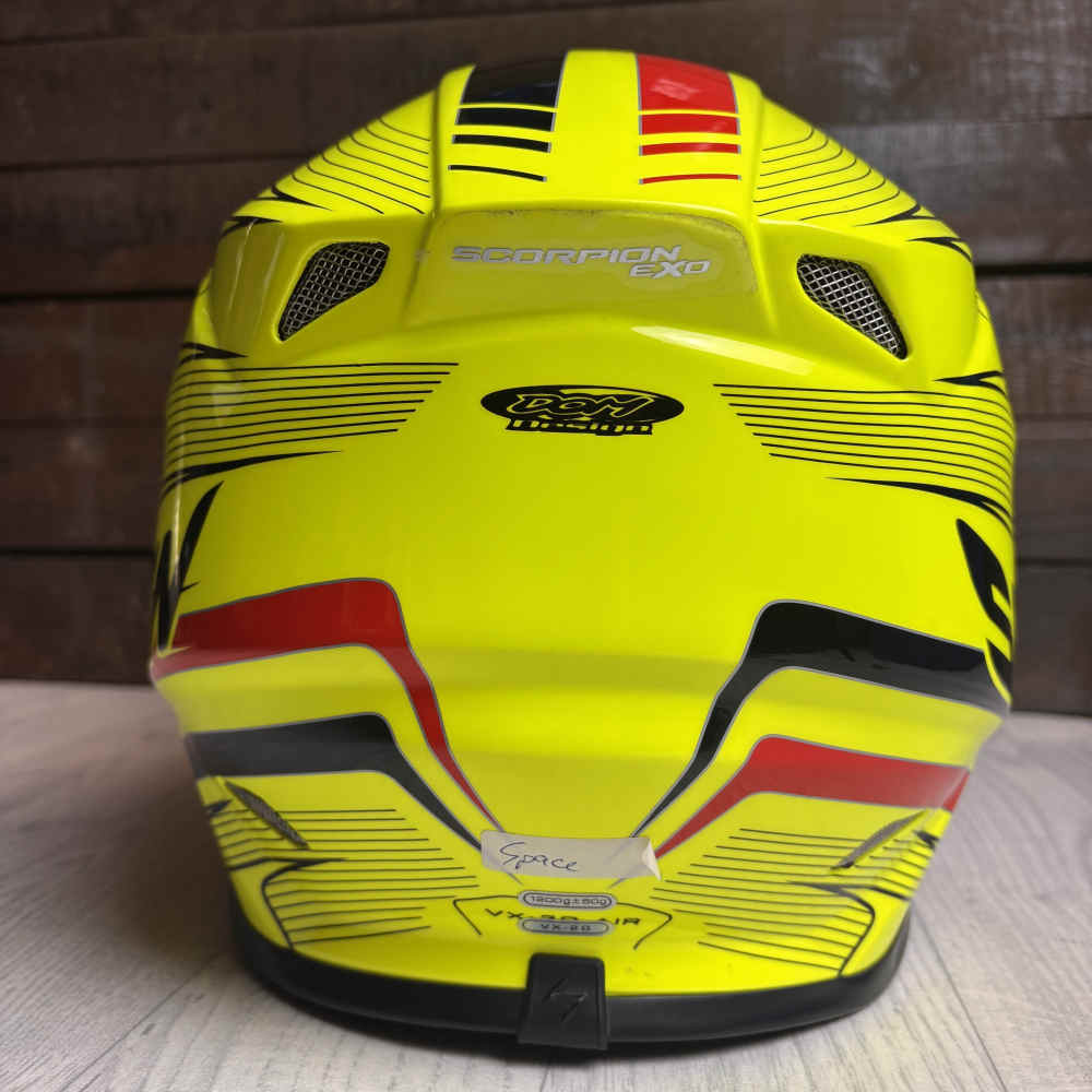 SCORPION VX-20 Motocross Helm gelb rot B-WARE SCORPION VX-20 Motocross Helm gelb rot B-WARE