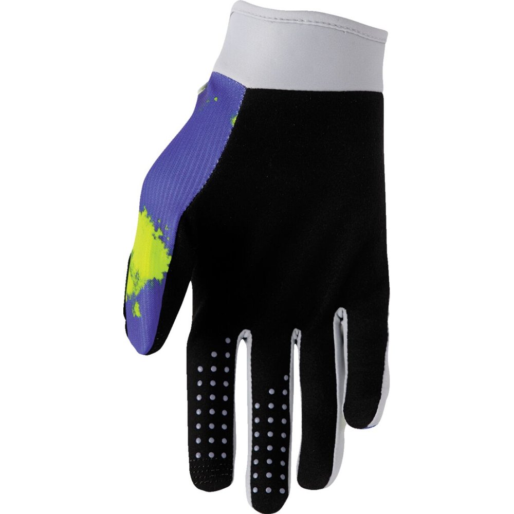THOR Launchmode Bleach Handschuhe grau/acid neon gelb