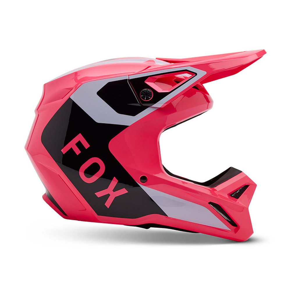 FOX V1 LEAN HELMET Motocross Helm Pink