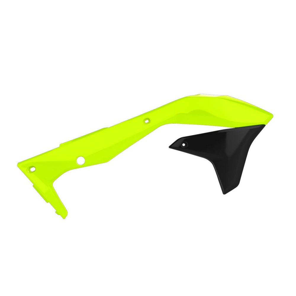 POLISPORT Kühlerabdeckungen Kawasaki KX 450 F 16- neon gelb