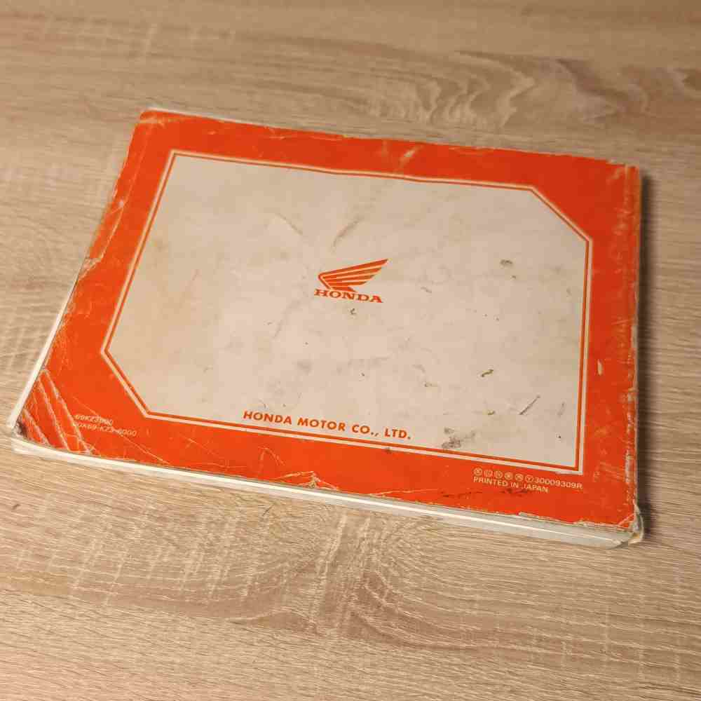 HONDA CR250R 1994 69KZ3600 00X69-KZ3-6000 Motorrad-Handbuch gebraucht